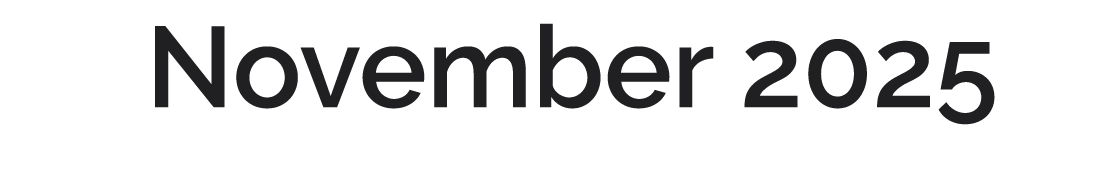  November 2025