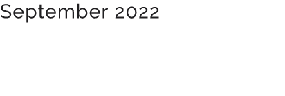 September 2022