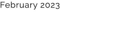 February 2023