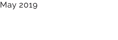 May 2019
