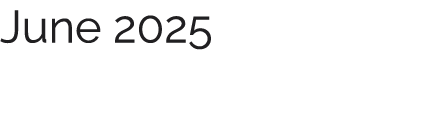 June 2025