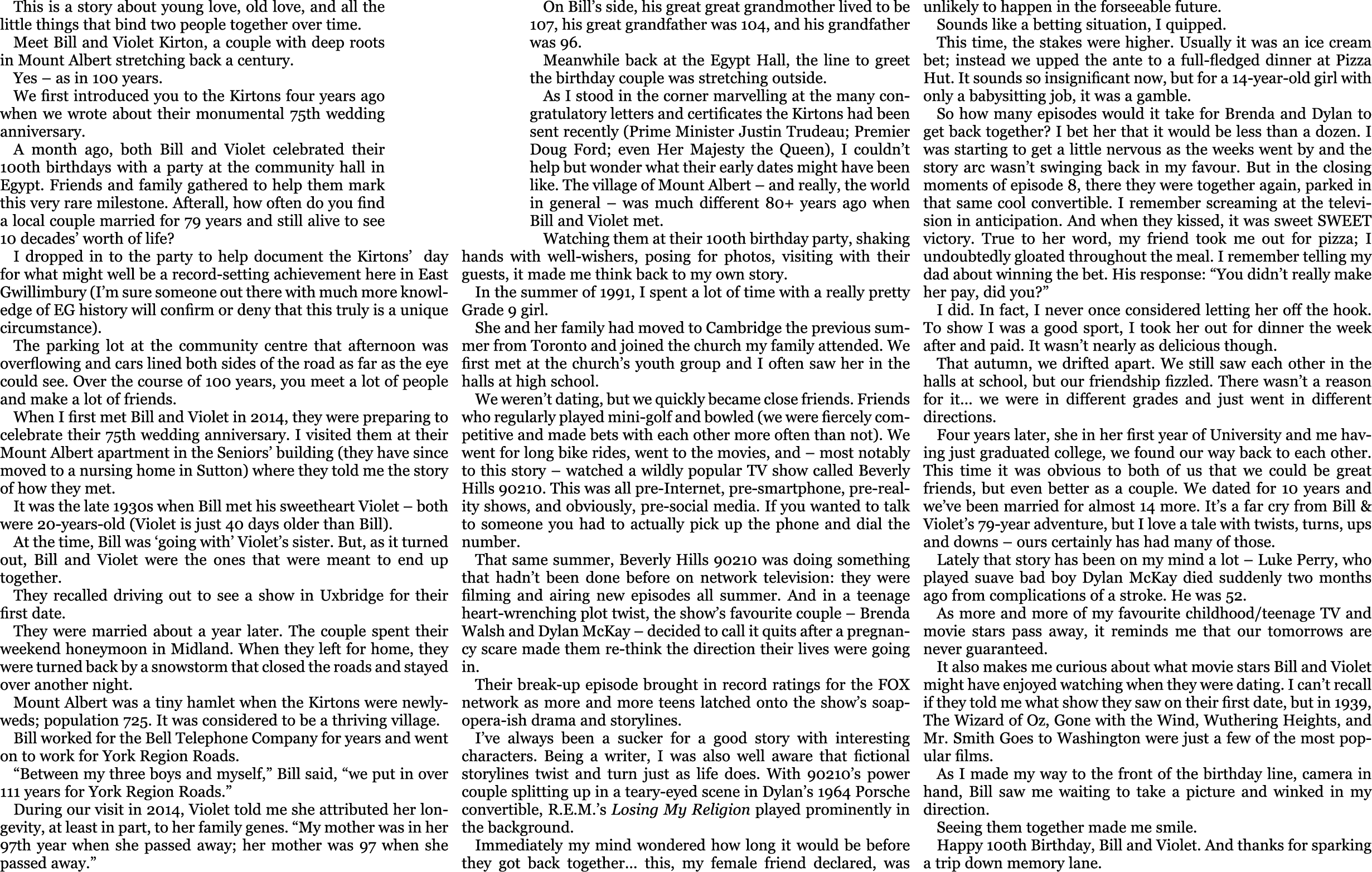 This is a story about young love, old love, and all the little things that bind two people together over time. Meet B...